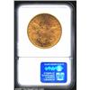 Image 2 : 1893-S $20 MS64 NGC.