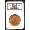 Image 1 : 1904-S $20 MS65 NGC.