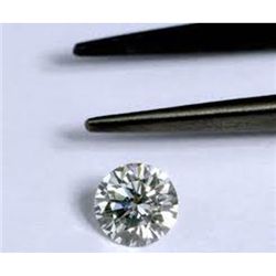 Certified 1.19 ctw Diamond Loose 1 Round Brilliant SI3, G