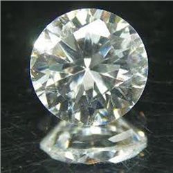 Certified 1.75 ctw Diamond Loose 1 Round Brilliant I1, G