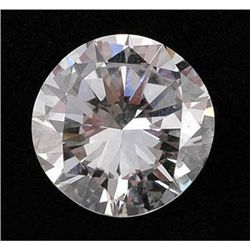Certified 1.35 ctw Diamond Loose 1 Round Brilliant SI2, D
