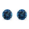 Image 1 : Genuine 4.50 ctw SapphireStud Earring 14kt Yellow or White Gold 1.1g