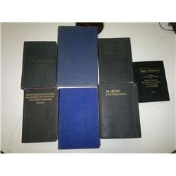 Collection of Marine Books,