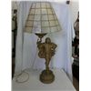 Image 1 : Large Antique Lamp with Shade