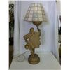 Image 2 : Large Antique Lamp with Shade