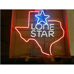 Lone Star Neon Sign