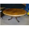 Image 1 : Antique Inlaid Wood Table