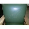 Image 2 : Rocking Chair Green with Pine Wagon Wheel Style Sides