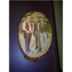 Wall Plaque of Ponderosa Ranch, Bonanza TV Show