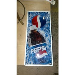 Pepsi Advertising Sign