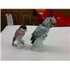 Image 1 : Volkstedt Porcelain Finch and Cockatiel