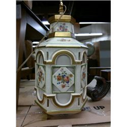 Porcelain Hanging Lamp