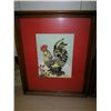 Image 3 : Two pictures one of a Rooster and other Hen with chicks by Margo Alexander