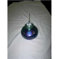 Robert Held Art Glass - Peacock Perfume Bottle