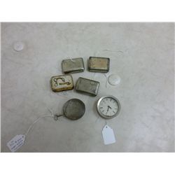 Collection of Jewelry Boxes and Watch Parts