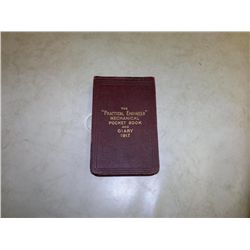 Book The "Practical Engineer" Mechanical Pocket Book and Diary 1917