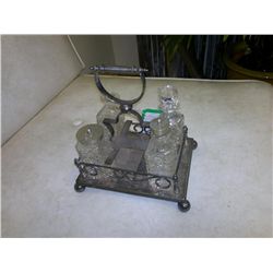 Salon Caddy with Bottles