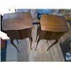 Image 3 : Pair of Rare End Tables with Drawers