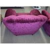 Image 5 : Vintage Red Couch and Two Chairs