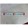 Image 1 : Vintage Door Pusher, "Fresh up" with 7up