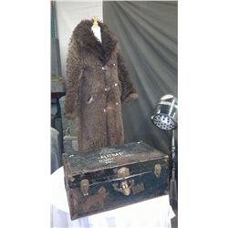 RCMP Chest with Buffalo Hide Coat