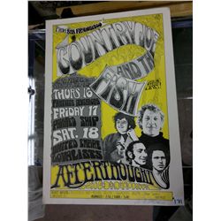 Event Poster Country Joe and the Fish