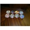 Image 1 : 8 small cloisonne cups