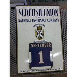 Scottish Union & Natinal Insurance Company Calander