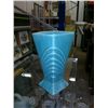 Image 1 : McCoy Vase Square Cyan colour