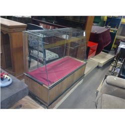 Sloped front display case (as is)