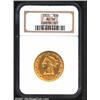 Image 1 : 1855 $10 AU58 NGC.