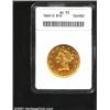 Image 1 : 1860-O $10 AU53 ANACS.