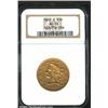 Image 1 : 1869-S $10 AU55 NGC.
