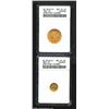Image 1 : 1851 G$1 Gold Dollar--Scratched, Cleaned--ANACS, AU Details, Net XF40, a dull, green-gold example wi