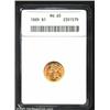 Image 1 : 1889 G$1 MS65 ANACS.