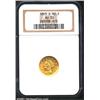 Image 1 : 1845-D $2 1/2 AU55 NGC.