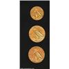Image 2 : 1908 $2 1/2 Quarter Eagle XF40 Uncertified, originally colored in orange and honey-gold shades with 