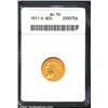 Image 1 : 1911-D $2 1/2 Weak D AU55 ANACS.