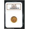 Image 1 : 1854 $3 AU53 NGC.