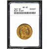 Image 1 : 1807 $5 Bust Right MS60 ANACS.