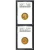 Image 1 : 1834 $5 Plain 4--Rim Filed, Tooled--ANACS, XF Details, Net VF20, both sides exhibit olive-gold color