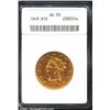 Image 1 : 1849 $10 AU50 ANACS.