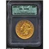 Image 1 : 1851-O $20 AU53 ICG.