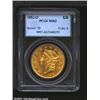 Image 1 : 1852-O $20 MS62 PCGS.