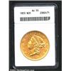 Image 1 : 1853 $20 AU55 ANACS.