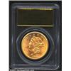 Image 1 : 1855-S $20 14B, Faint S MS63 PCGS.
