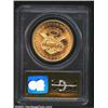 Image 2 : 1857-S $20 20A, Spiked Shield MS65 PCGS.