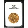 Image 1 : 1861 $20 AU50 NGC.