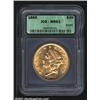 Image 1 : 1865 $20 MS61 ICG.