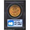 Image 2 : 1866-S $20 Motto AU58 PCGS.